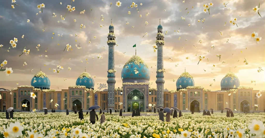 کتیبه برای نیمه شعبان
